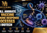 animate 3d vaccine  immune response processes   for biotech